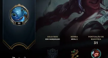 Conta lvl 20 - main jg (14 campeões) + 7k IP + 6 baús/1 orbe