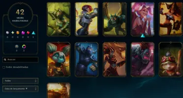 [Entrega Automática] Conta Lol Platina, 42 Skins, Upada Mão