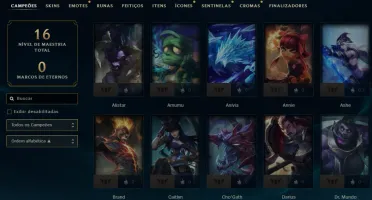 [Entrega Automática] Conta Lol Platina, 42 Skins, Upada Mão