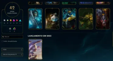 [Entrega Automática] Conta Lol Platina, 42 Skins, Upada Mão