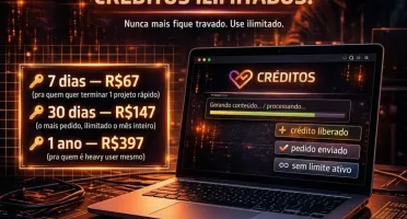 Acesso Lovable Sem Trava de Créditos - 30 Dias (+Bônus)