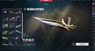 Conta valorant com varias skins raras
