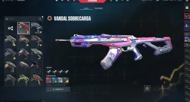 Conta valorant com varias skins raras