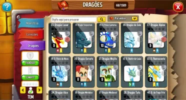 Continha top de dragon