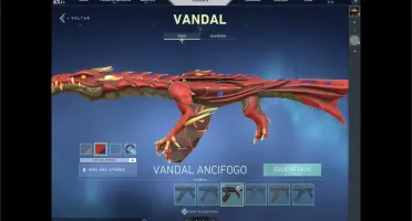 Vendo conta VALORANT COM VARIAS SKINS
