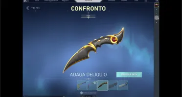 Vendo conta VALORANT COM VARIAS SKINS