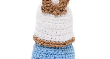 Mini Nossa Senhora da Graça em amigurumi