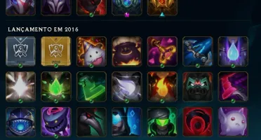 Conta League of legends Antiga 2013 Muita skin