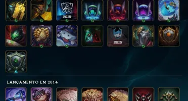 Conta League of legends Antiga 2013 Muita skin