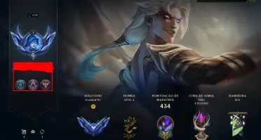 Conta League of legends Antiga 2013 Muita skin