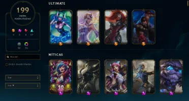 Conta League of legends Antiga 2013 Muita skin