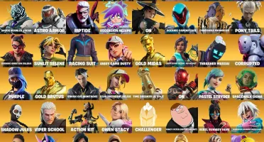 Conta FORTINITE | 137 Skins | Midas Original | Spider-Men