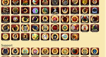 CONTA AQW LEVEL 100, HEROMART, VOT,DARKSIDE,ALPHA E +