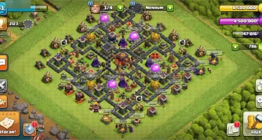 Clash of clans cv 10 ( já em construção para o 11)