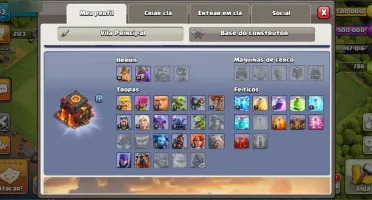 Clash of clans cv 10 ( já em construção para o 11)