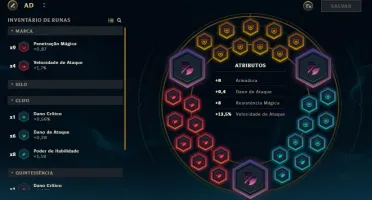 77 Campeões|Várias Skins|2 Páginas de Runas