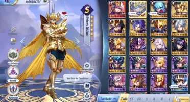 Saintseiya Awakening A-139 + 1813 Gemas Avançadas
