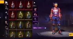 Conta free fire com passes antigos e Itens raros