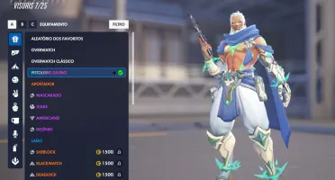 Conta Overwatch Platina + 100 Skins + Arma Mitica + Personag