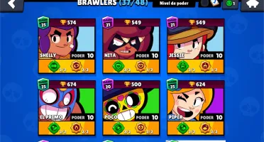 Conta Brawl Stars 15500 Trofeus 37/48