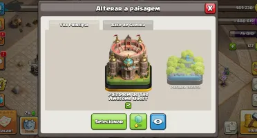 CV 9, com 5 Construtores e uma Paisagem Lendária.