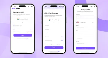 OvoRide v1.5 - Complete Cross Platform Ride Sharing Solution