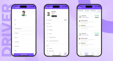 OvoRide v1.5 - Complete Cross Platform Ride Sharing Solution