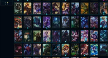 CONTA GOLD LVL 300+, 124 CHAMPS, 59 SKINS, 89 EMOTES E MAIS