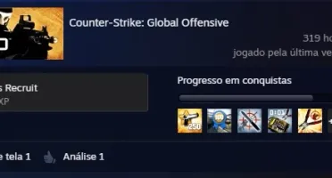 Conta Supremo desde 2019 CSGO (com prime)