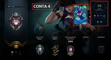 CONTAS DE LEAGUE OF LEGENDS | ANUNCIO DINÂMICO