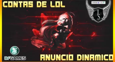 CONTAS DE LEAGUE OF LEGENDS | ANUNCIO DINÂMICO
