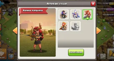 CV12 SEMI FULL CLASH OF CLANS COC TH12 BEM UPADA 8 SKINS