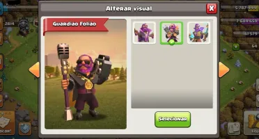 CV12 SEMI FULL CLASH OF CLANS COC TH12 BEM UPADA 8 SKINS