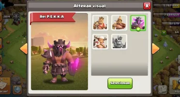 CV12 SEMI FULL CLASH OF CLANS COC TH12 BEM UPADA 8 SKINS