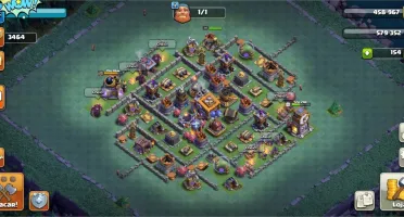 CENTRO DE VILA NÍVEL 12 - CLASH OF CLANS