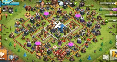 CENTRO DE VILA NÍVEL 12 - CLASH OF CLANS