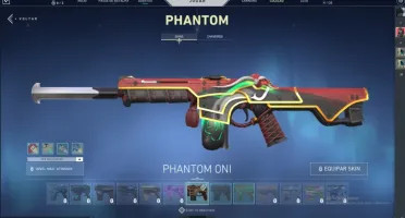 Conta valorant ouro 2, vandal e faca saqueadora, phantom oni