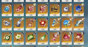 CONTA GENSHIN IMPACT AR.54|VENTI|GANYU|KLEE|ZHONGLI|KEQUING