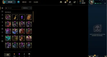 Conta Lol 109 skins, 138 champions, 30k EA, Diamante 3