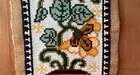 Bordado Arraiolos - Vaso Português 73 x 39 cm - Pe-47