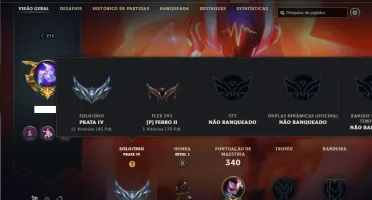 Prata 4 com 110 Champs e 51 Skins +1 Fragmento