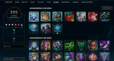 Conta Lol com repasse de toda a titularidade + 297 skins