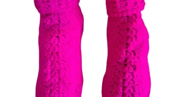 Pantufa de Lã 33 Pink