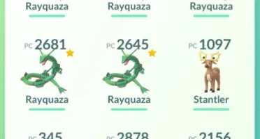 Conta Pokemon GO nv 20 com Rayquaza, kyogre e groudon