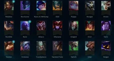 conta lol level 30 unranked