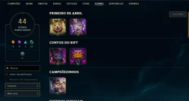 VENDO: Conta nível 39 faltando uma partida pra md10