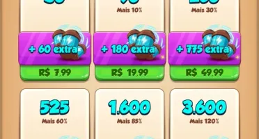 Vendo conta COIN MASTER