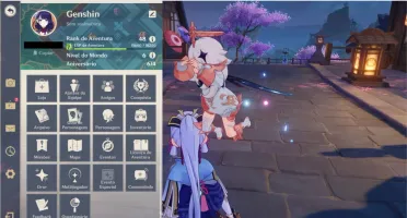 CONTA AR48 COM AYAKA, RAIDEN e CHILDE