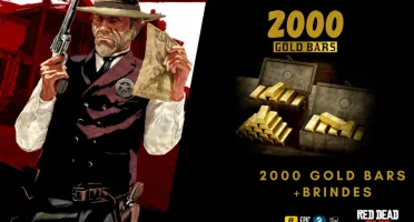 Red Dead 2 Online(PC) 30 Leveis+1.000 Gold Bars+100.000 Dóla