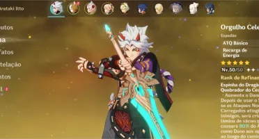 GENSHIN IMPACT CONTA - ITTO, JEAN, ORGULHO CELESTIAL - AR31